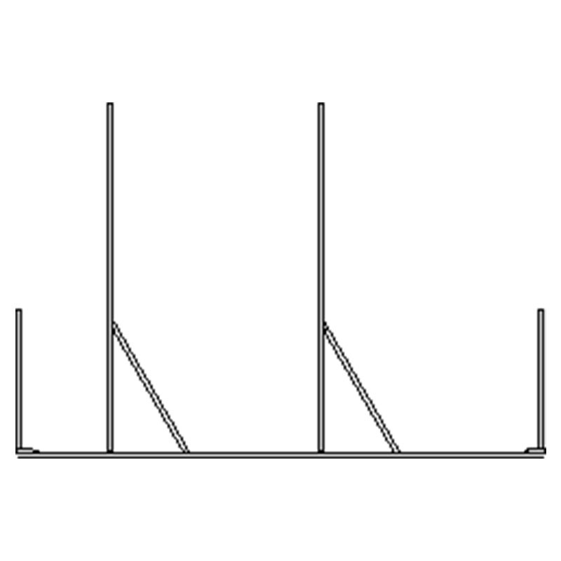 SOPORTE 2 BANDEJAS 600X400