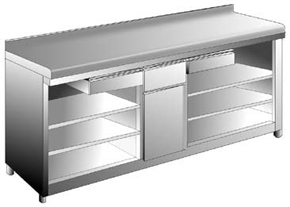 MESA CAFET.2 EST.MAC-2560-2E-O